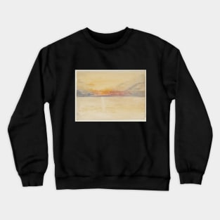 A Sunset Sky, 1825-30 Crewneck Sweatshirt